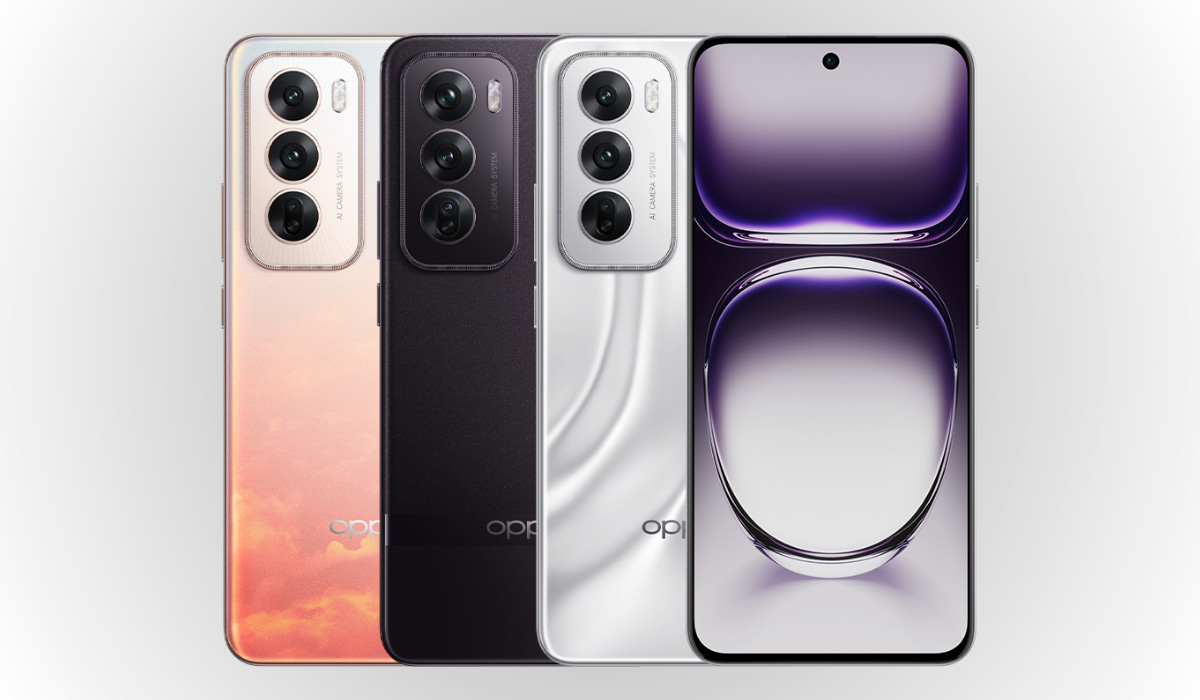 Ba phiên bản màu của OPPO Reno12 5G 12GB 256GB