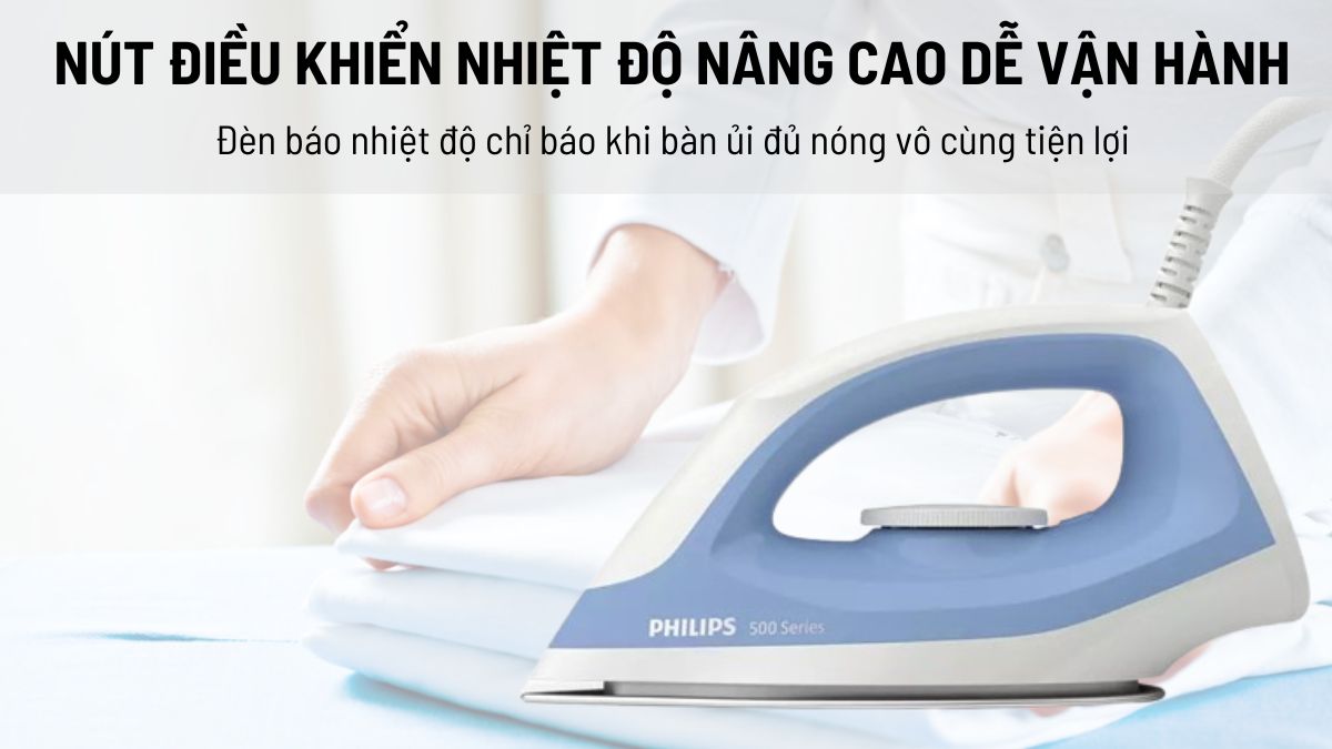 Nút điều khiển nhiệt độ nâng cao dễ vận hành