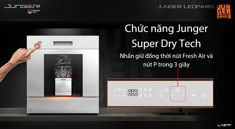 Chức năng Junger Super Dry Tech