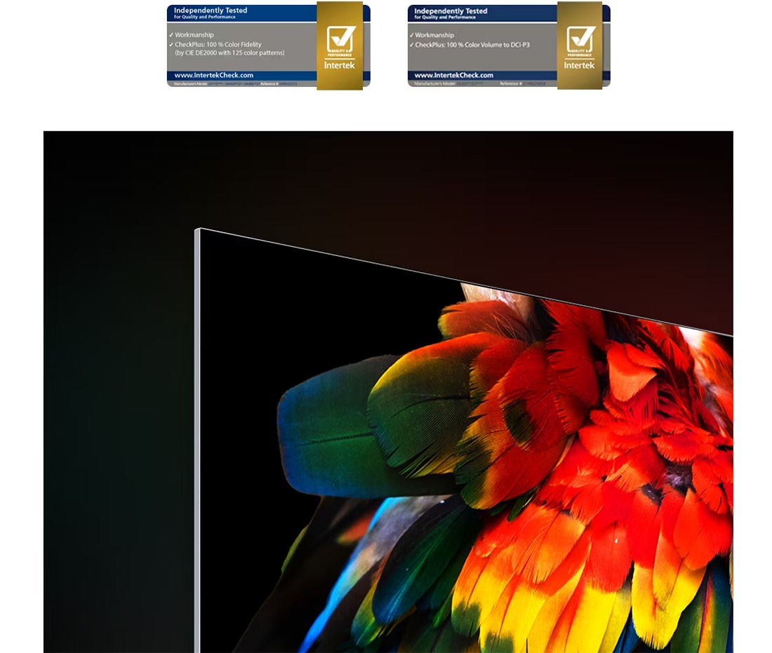 Chứng nhận màu sắc đối với tivi LG OLED 4K 55 Inch OLED55A3PSA