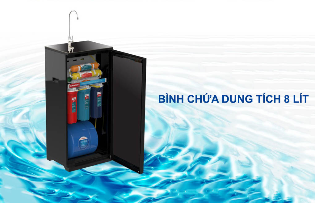  Sunhouse SHA8868K trang bị bình chứa có dung tích 8 lít