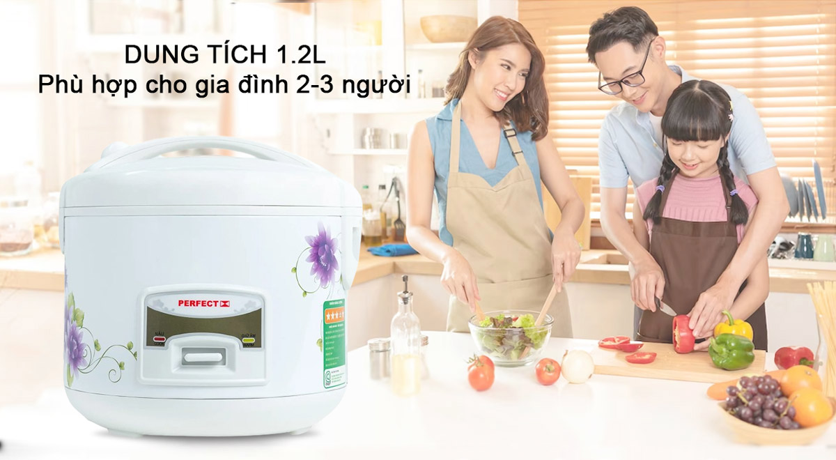 Nồi Perfect PF-C101 dung tích 1.2 lít