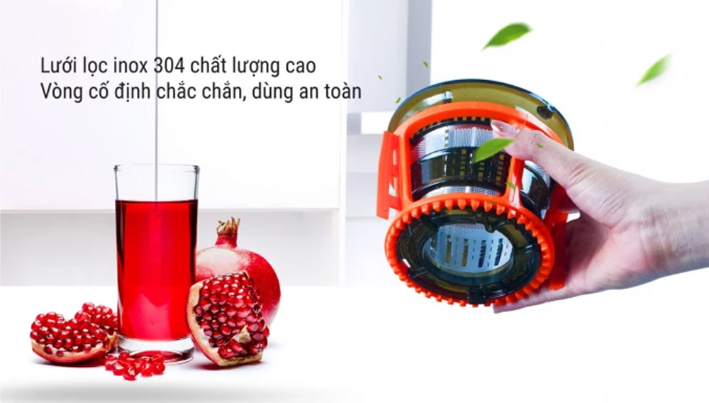 Máy ép chậm Mutosi MJ-83 chất liệu an toàn